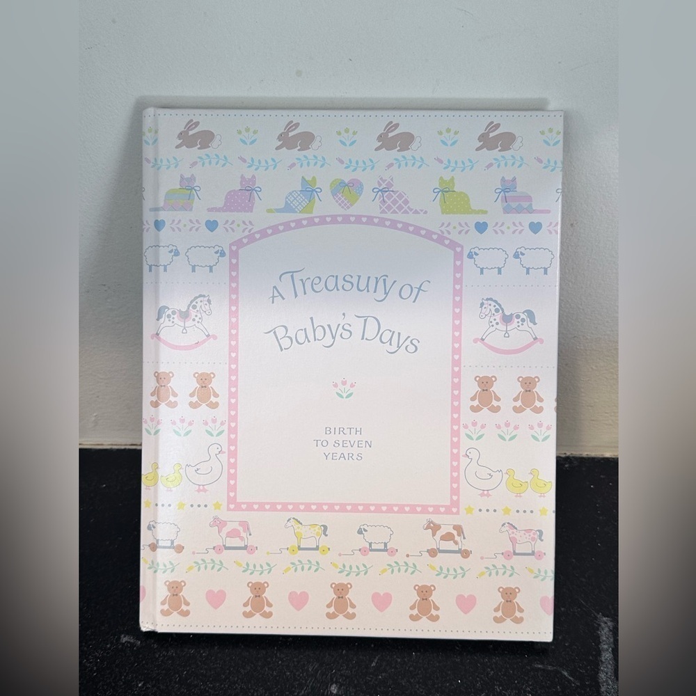 Gibson Baby Book A Treasury of Baby Days Birth To 7 Years Toys